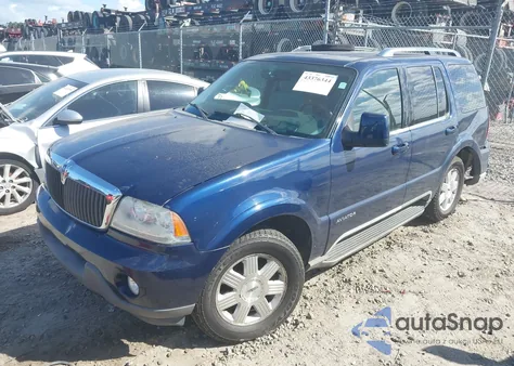 2004 Lincoln Aviator z USA, uszkodzony, nr VIN 5LMEU68H64ZJ37462